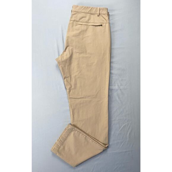 Brady by Tom Brady Flat Front Performance Chino Tech Pants. Beige, Men's 34X33. - Picture 1 of 9